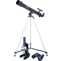 Детский микроскоп, телескоп, бинокль Levenhuk Discovery Scope 3 с книгой 77822