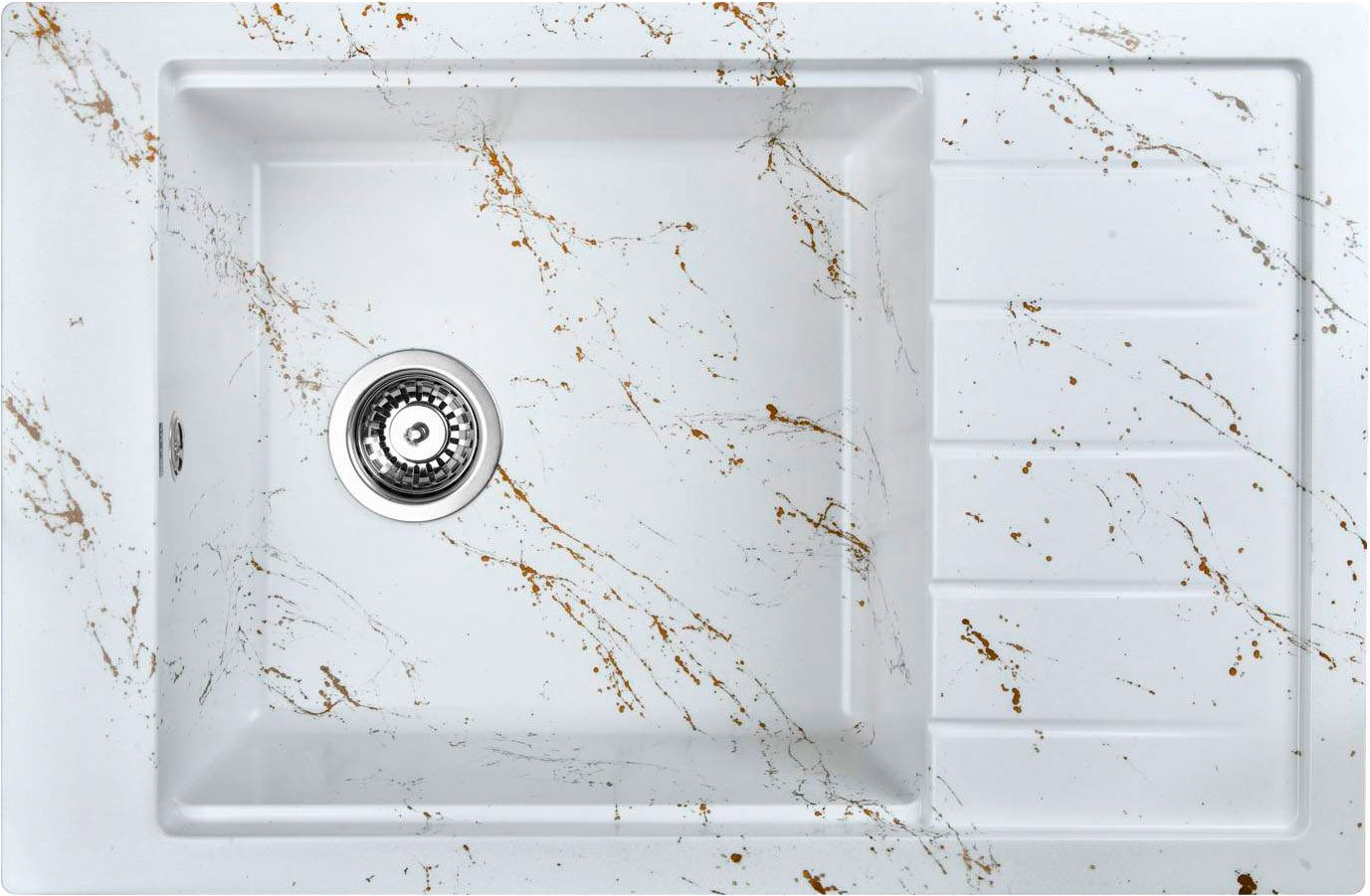 

Кухонная мойка Wisent WB28-13 (с сифоном GER013)