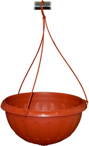 Кашпо Альтернатива Джулия М1608 (коричневый)