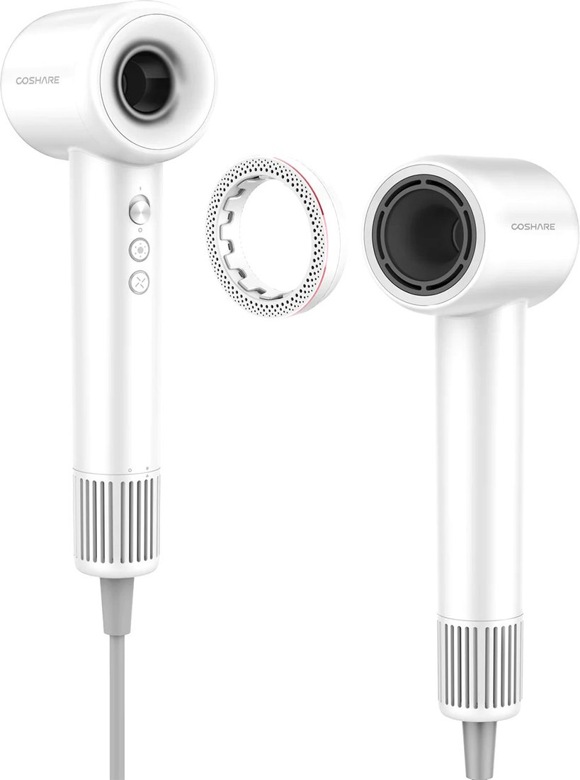 

Фен Coshare SuperFlow1 High Speed Hair Dryer HD10E (pearl white)