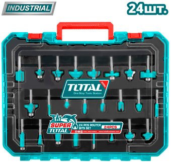 Набор фрез Total TACSR12408 (24 предмета)