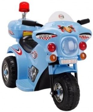 

Электротрицикл RiverToys Moto 998 (голубой)