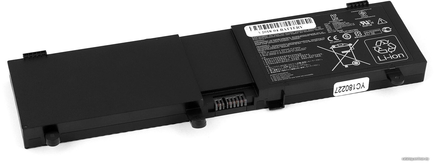 

Аккумуляторы для ноутбуков ASUS N550, N550J, N550JV, N550JK, Q550L, Q550LF Series 15V 4000mAh