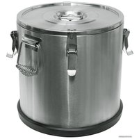 Термос для еды Luxstahl кт986 25л (нержавеющая сталь)