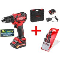 Дрель-шуруповерт Wortex BD 1215-1 DLi BLD12151DLi0029A3 (с 2-мя АКБ, кейс)