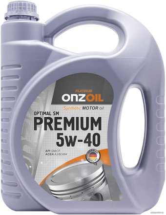 Моторное масло ONZOIL Optimal SM 5W-40 4.5л