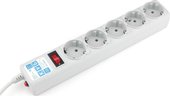 5 розеток, серый, 1.9 м (SPG-B-6)
