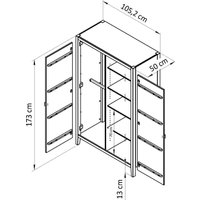 Шкаф распашной Диприз 2 дв Д.70049.1 (Carlos/pantone 5497) в Солигорске
