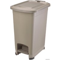 Мусорное ведро Эльфпласт Slim EP557 (10 л, бежевый)