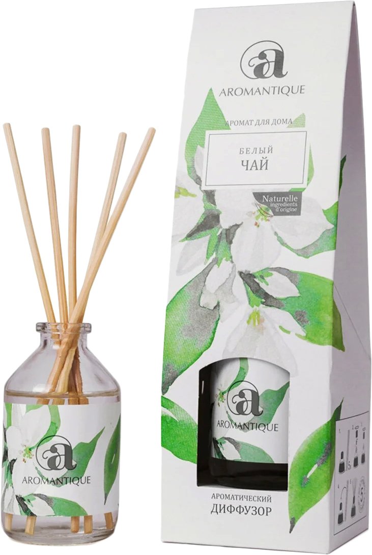 

Аромадиффузор Aromantique Белый чай (50 мл)