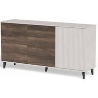 Комод Halmar Random 2 KM-1 (кашемир/орех/черный)