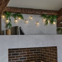 Светодиодная гирлянда роса Uniel ULD-S1800-050/STB/3AA WARM WHITE IP20 RETRO BULBS-1 UL-00008426