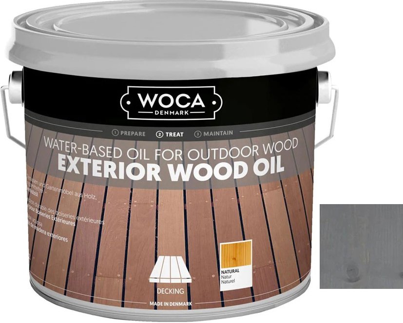 

Масло Woca Exterior Wood Oil 2.5 л (грозовой серый)