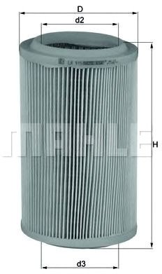 

Воздушный фильтр Mahle Knecht LX915