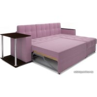 Угловой диван Мебель-АРС Атланта (сирень)