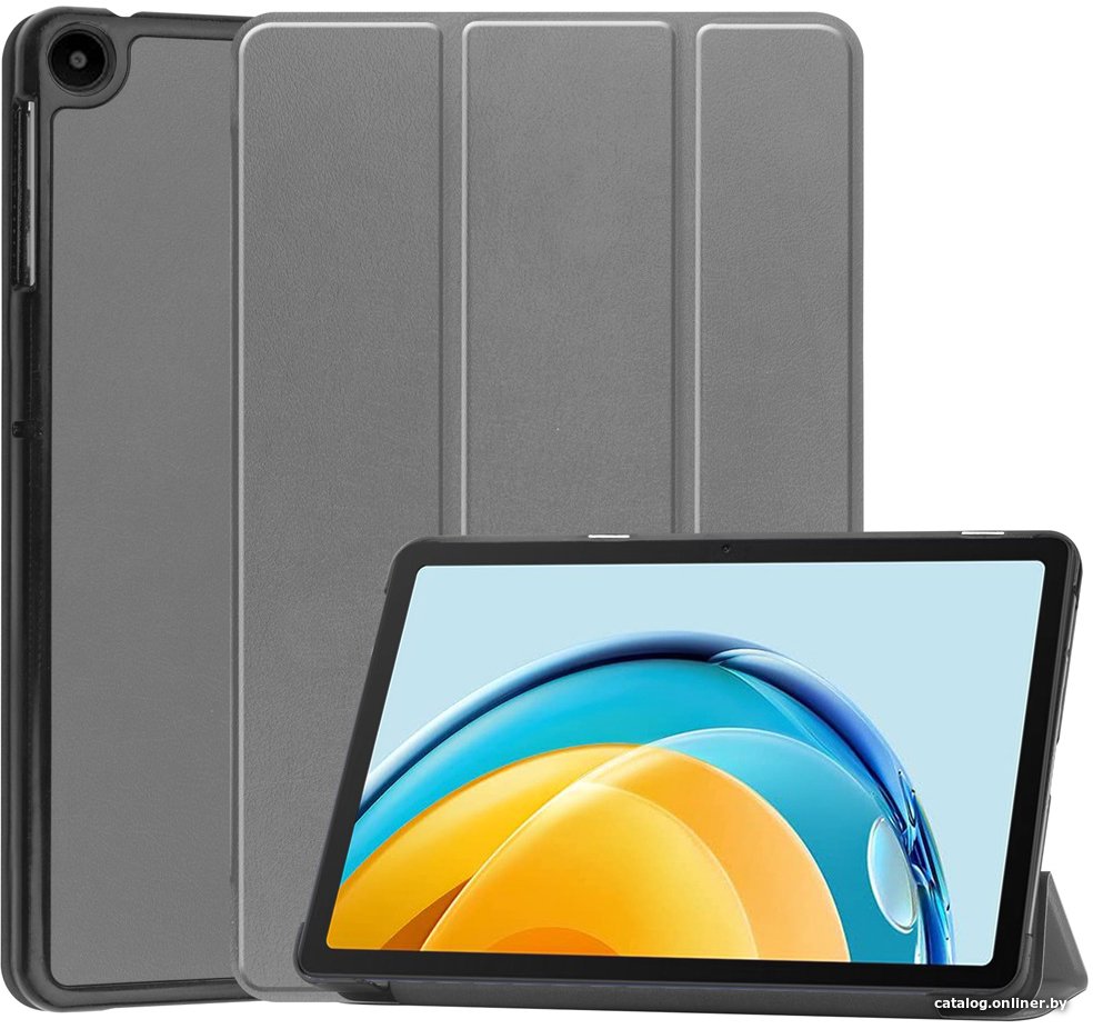 Чехол JFK Smart Case для Huawei MatePad SE 10.4 (графит/серый)