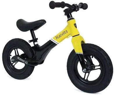 

Беговел Nuovita Mobinni N2 (желтый/черный)
