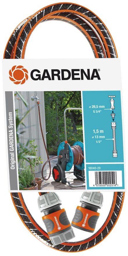 

Шланг Gardena Комплект полива Comfort Flex 13 мм (1/2", 1.5 м) [18040-20]