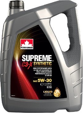 Моторное масло Petro-Canada Supreme C3-X Synthetic 5W-30 5л