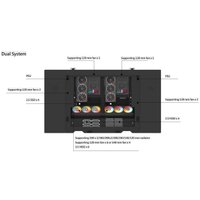 Геймерский стол Lian Li DK07X (черный)