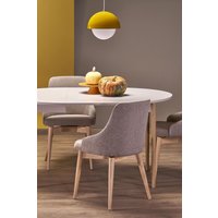 Кухонный стол Halmar Pivot 102-142/102/75 (кашемир/натуральный)