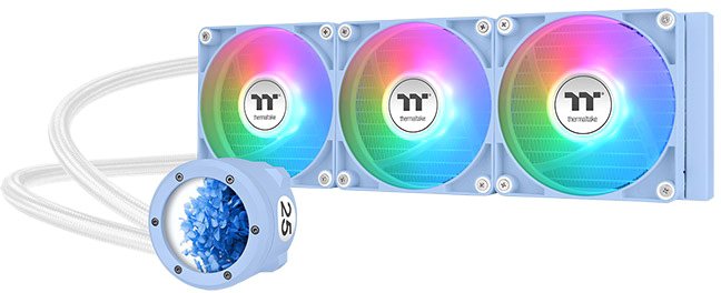 

Система жидкостного охлаждения для процессора Thermaltake TH360 V2 Ultra ARGB Sync Hydrangea Blue CL-W420-PL12BU-A