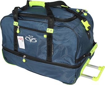 Сумка-тележка TsV 442.20 (синий/салатовый)