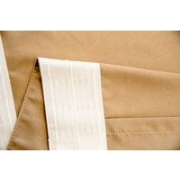 Комплект штор Decoretto Нубук мягкий НМП-K8 1.25x2.5 м (коричневый, 2 шт)