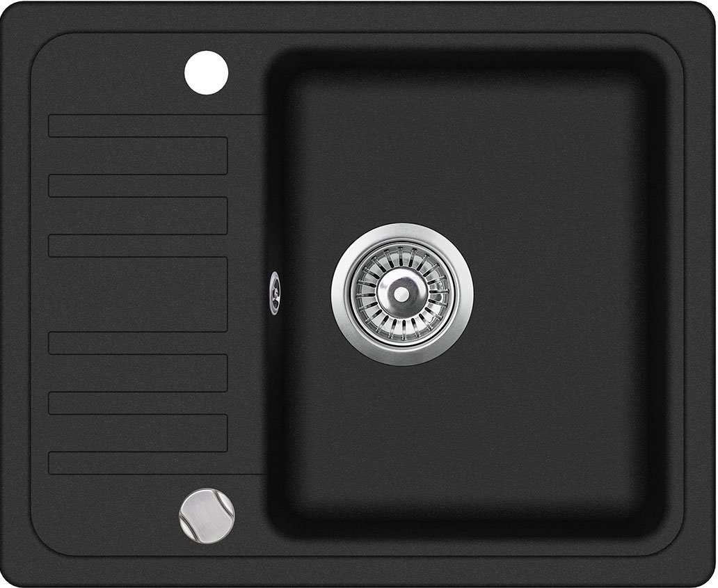 

Кухонная мойка Aquasanita Notus SQ102AW (black metallic 601)