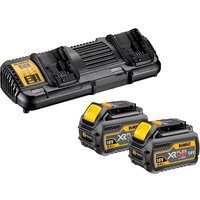 Аккумулятор с зарядным устройством DeWalt DCB132T2 (18В/2x6 Ач)