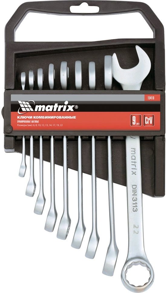 

Набор ключей Matrix 15410 (9 предметов)