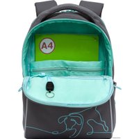 Школьный рюкзак Grizzly RG-267-4/1 (серый)
