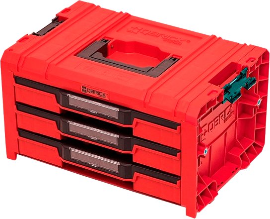 

Ящик для инструментов Qbrick System PRO Drawer 3 Toolbox Expert 2.0 RED Ultra HD