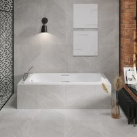 Ванна Lauter Brio Star 150 21S1501 + сифон 21Y31000 (с ножками, с ручками, с шумоизоляцией)