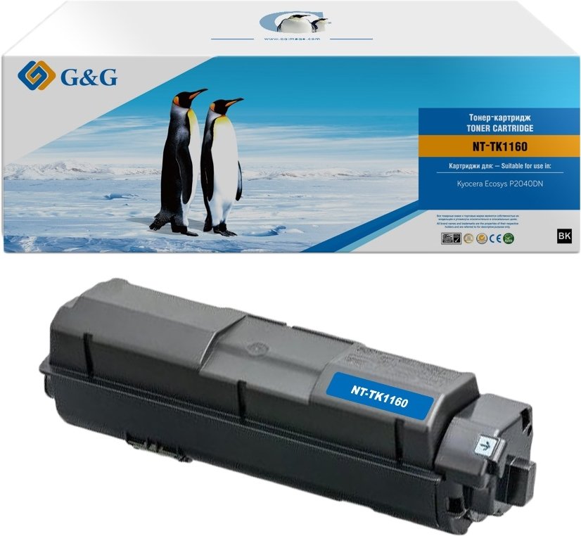 

Картридж G&G NT-TK1160 (аналог Kyocera TK-1160)