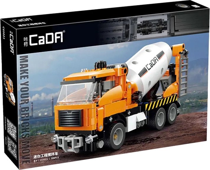 

Конструктор CaDa Миксер-бетоновоз C65021W