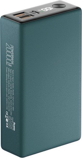 

Внешний аккумулятор Olmio QX-20 20000mAh (темно-зеленый)