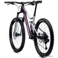 Велосипед Merida One-Forty 800 L 2021 (фиолетовый/серебристый)