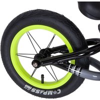 Беговел Tech Team Racoon 12 2025 (черный/желтый)