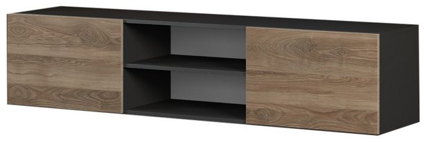 

Тумба КМК Мебель 2Д Альда 0782.6-01 (черный-орландо)