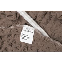 Чехол для дивана Mio Tesoro С оттоманкой ПО-3 Люкс 6635 (тауп, правый)