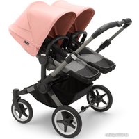 Универсальная коляска Bugaboo Donkey 5 Twin (Graphite/Grey/Morning Pink)