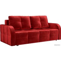 Диван Мебель-АРС Марсель №3 (вельвет, красный star velvet 3 dark red)