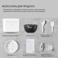 Рисоварка Xiaomi Mijia Induction Heating Rice Cooker 2 4L MFB2BM (с переходником на евровилку)