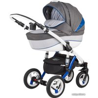 Универсальная коляска Adamex Barletta Rainbow Collection (2 в 1, индиго)