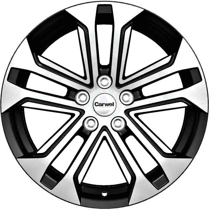 

Литые диски Carwel Куж 1803 18x7" 5x114.3мм DIA 67.1мм ET 38мм ABT