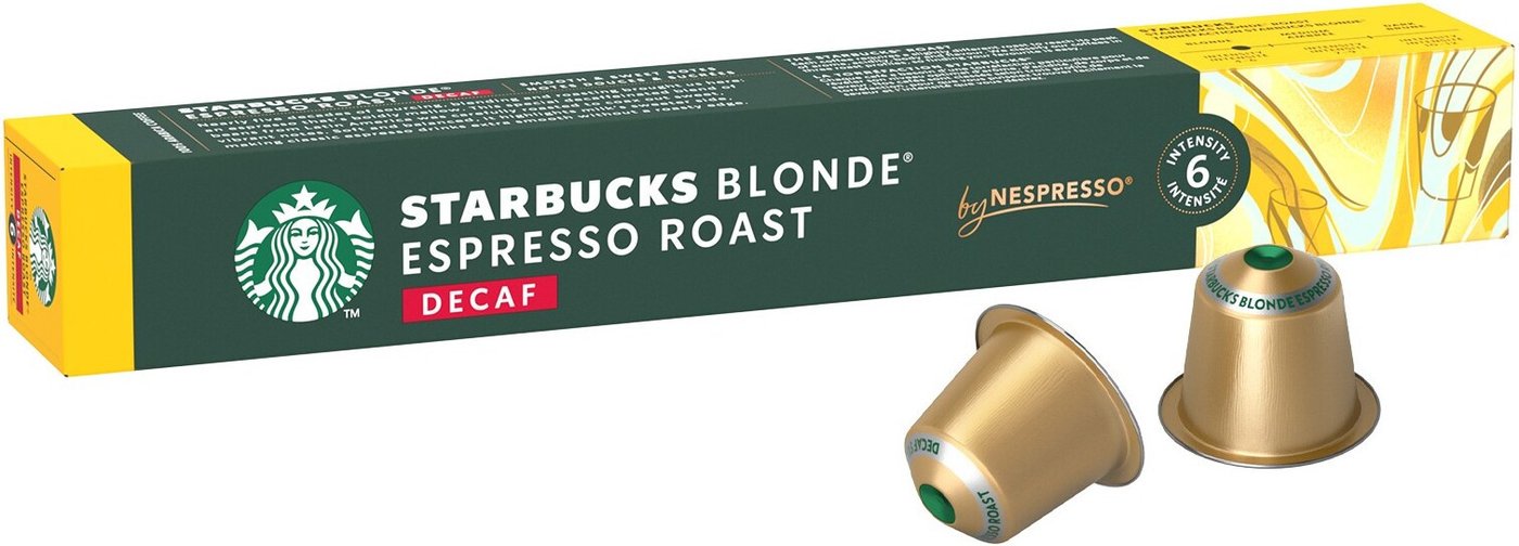 Кофе в капсулах Starbucks Blonde Espresso Roast Dec 10 шт