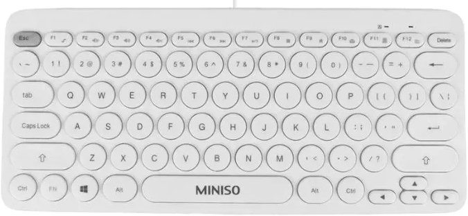 

Клавиатура Miniso SW-KB611 (белый)