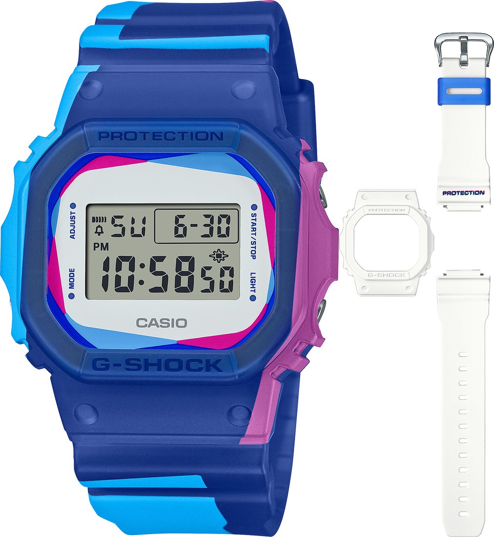 

Наручные часы со сменной частью Casio G-Shock DWE-5600PR-2E