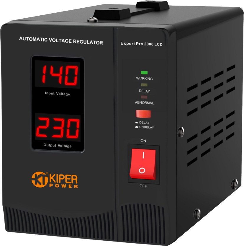 

Стабилизатор напряжения Kiper Power Expert Pro 2000 LCD